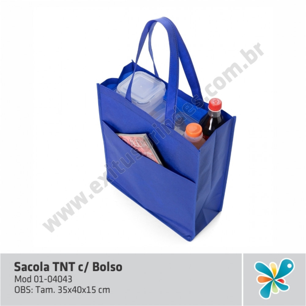 Sacola TNT c/ Bolso
