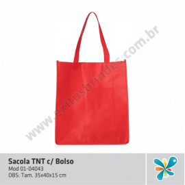 Sacola TNT c/ Bolso