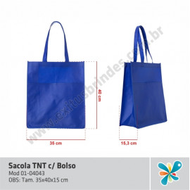 Sacola TNT c/ Bolso