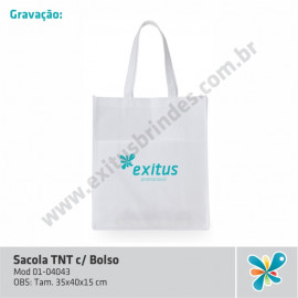 Sacola TNT c/ Bolso