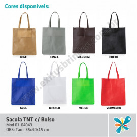 Sacola TNT c/ Bolso
