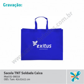 Sacola TNT Soldada Caixa
