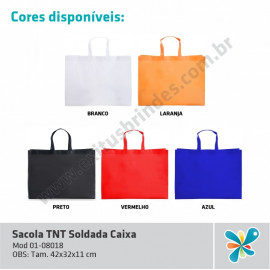 Sacola TNT Soldada Caixa