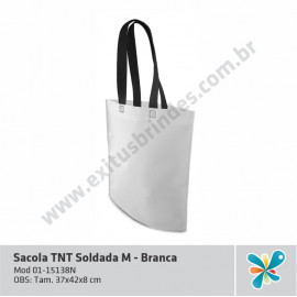Sacola TNT Soldada M - Branca