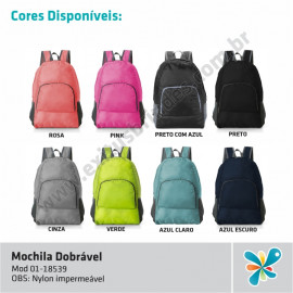 Mochila Dobrável 