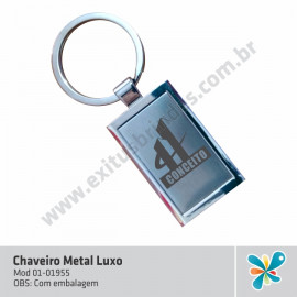 Chaveiro Metal Luxo