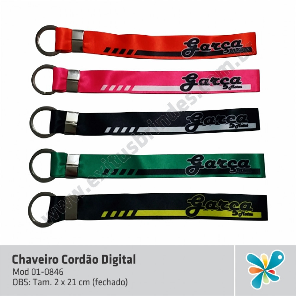 Chaveiro Cordão Digital