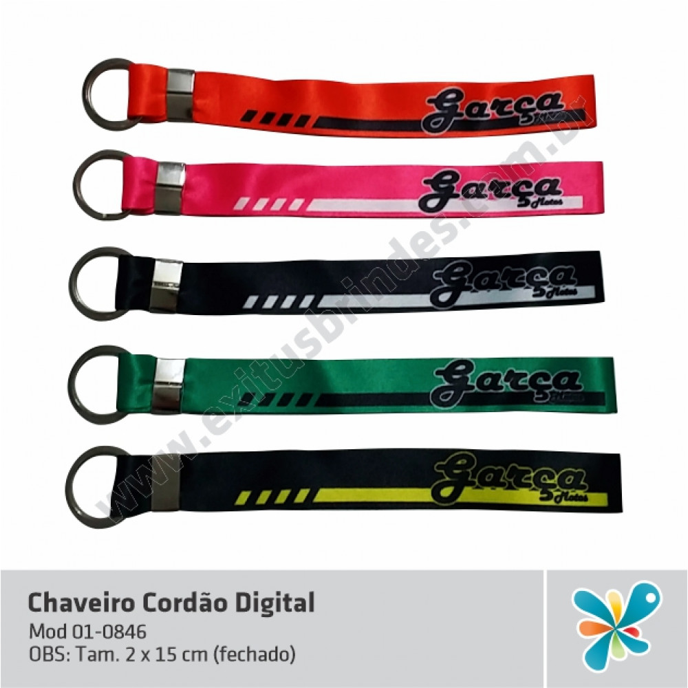 Chaveiro Cordão Digital