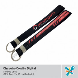 Chaveiro Cordão Digital