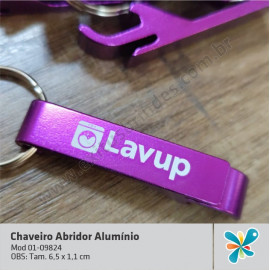 Chaveiro Abridor Alumínio 