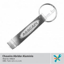 Chaveiro Abridor Alumínio 