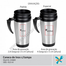 Caneca Inox 400ML