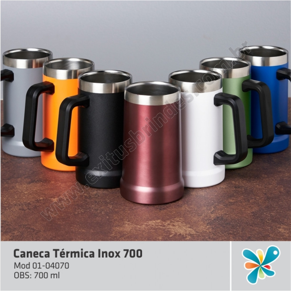 Caneca Térmica Inox 700 ml