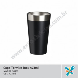 Copo Térmico Inox 473ml