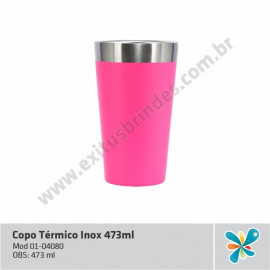 Copo Térmico Inox 473ml