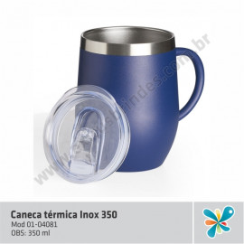 CANECA TÉRMICA INOX 350 