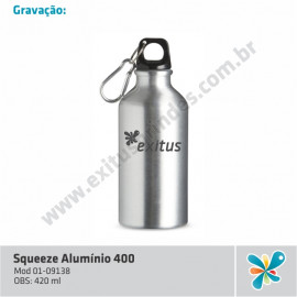 SQUEEZE ALUMÍNIO 420 ML