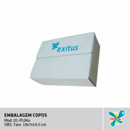 Caixa para Cj copos
