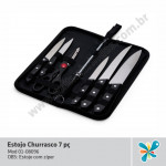 Estojo Churrasco 7 pç