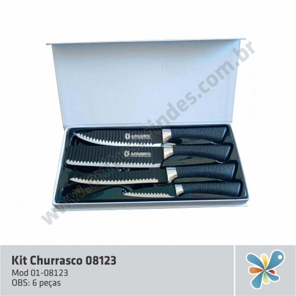 Kit Churrasco 08123 Kit Churrasco 08123