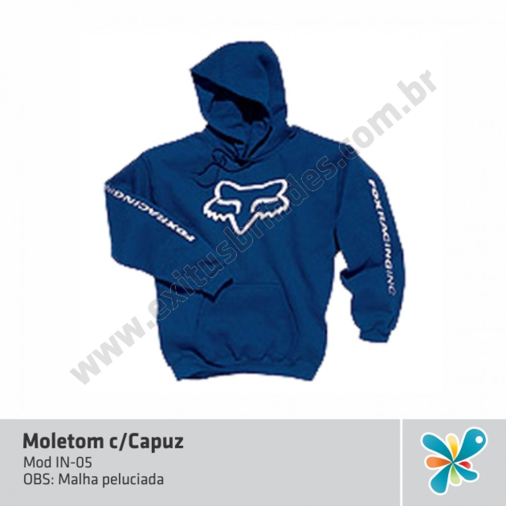 Moletom c/capuz 