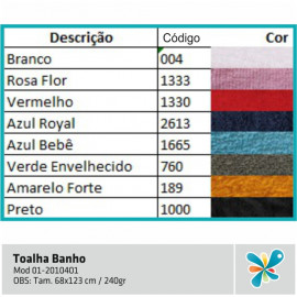 Toalha Banho 