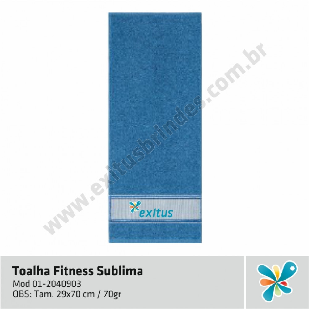 Toalha Fitness Sublima