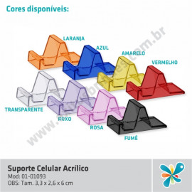 Suporte Celular Acrílico