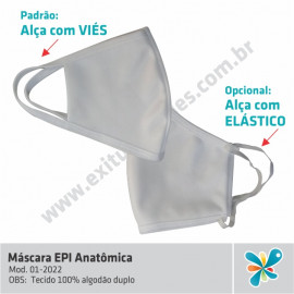 Mascara EPI Anatômica 