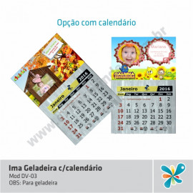 Imã de Geladeira (Calendário)