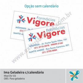 Imã de Geladeira (Calendário)