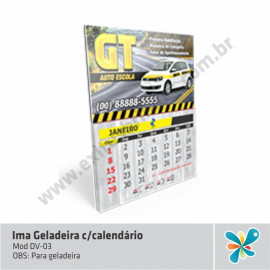 Imã de Geladeira (Calendário)