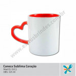 Caneca Sublima Coração