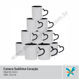 Caneca Sublima Coração