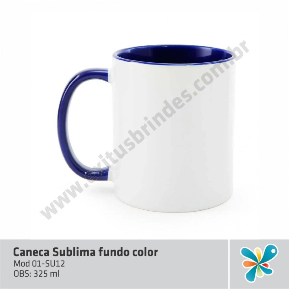 Caneca Sublima Fundo Color