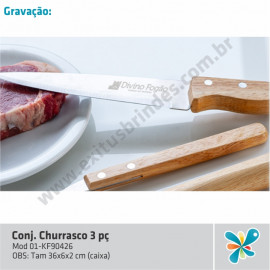 Conj. Churrasco 3 pç