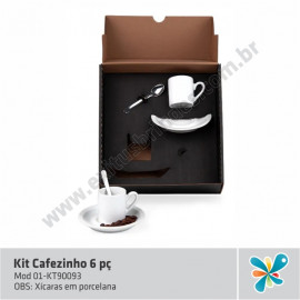 Kit Cafezinho 6 pç