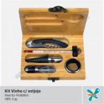 Kit Vinho c/ Estojo 6 pç