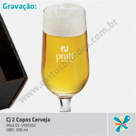 Cj 2 Copos Cerveja