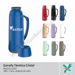 Garrafa Térmica Cristal 