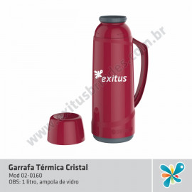 Garrafa Térmica Cristal 