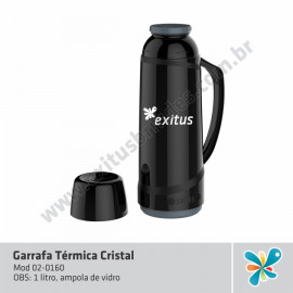 Garrafa Térmica Cristal 