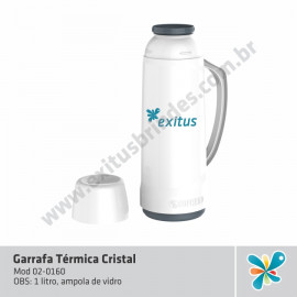 Garrafa Térmica Cristal 