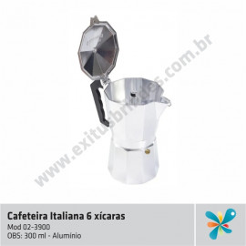 Cafeteira Italiana 6 xícaras