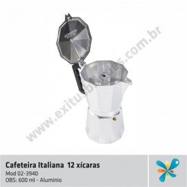 Cafeteira Italiana 12 xícaras