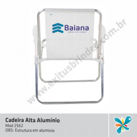 Cadeira Alta - Alumínio 