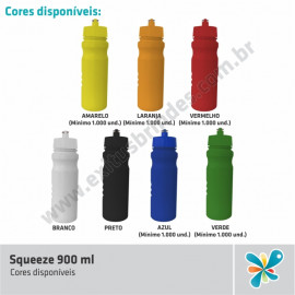 Squeeze Plástico 900 ml