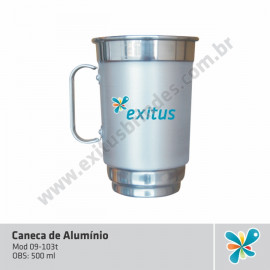 Caneca Alumínio 500