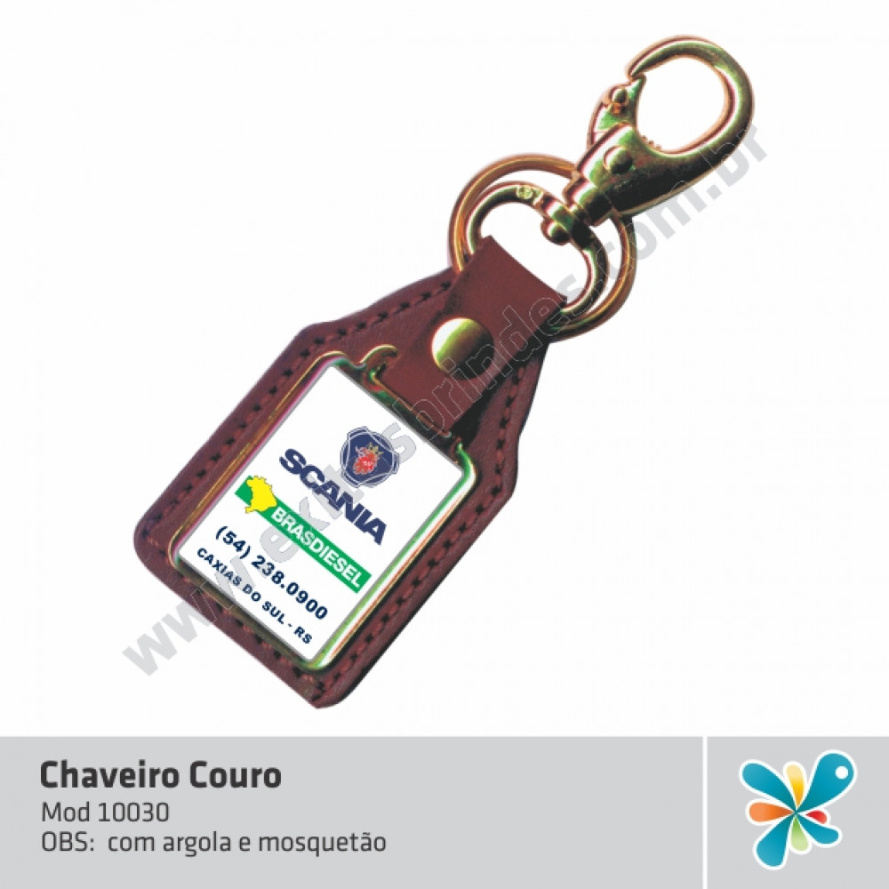 Chaveiro Couro-10030