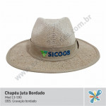 Chapéu Juta Bordado